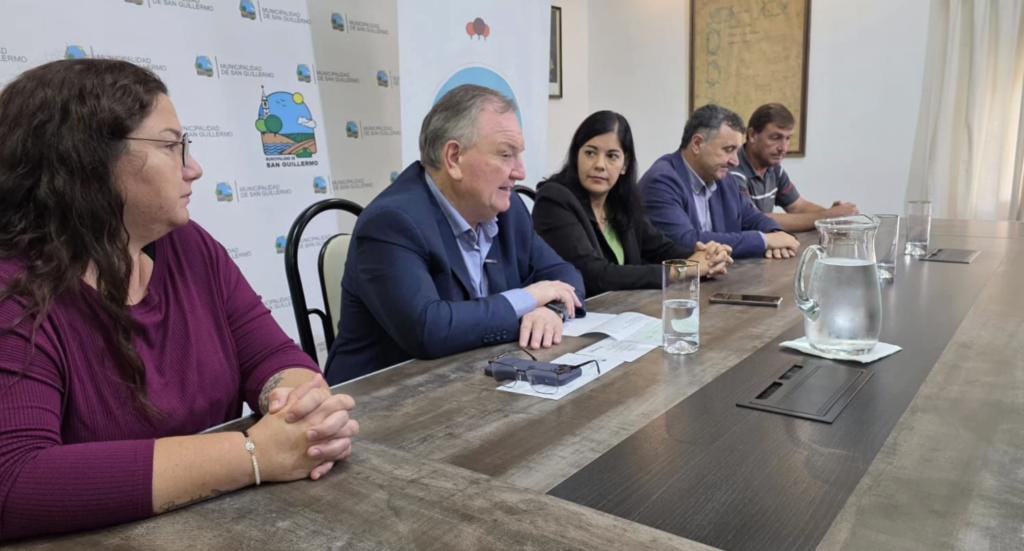 SAN GUILLERMO RECIBE UN APORTE POR MÁS DE $300 MILLONES DEL PROGRAMA OBRAS MENORES